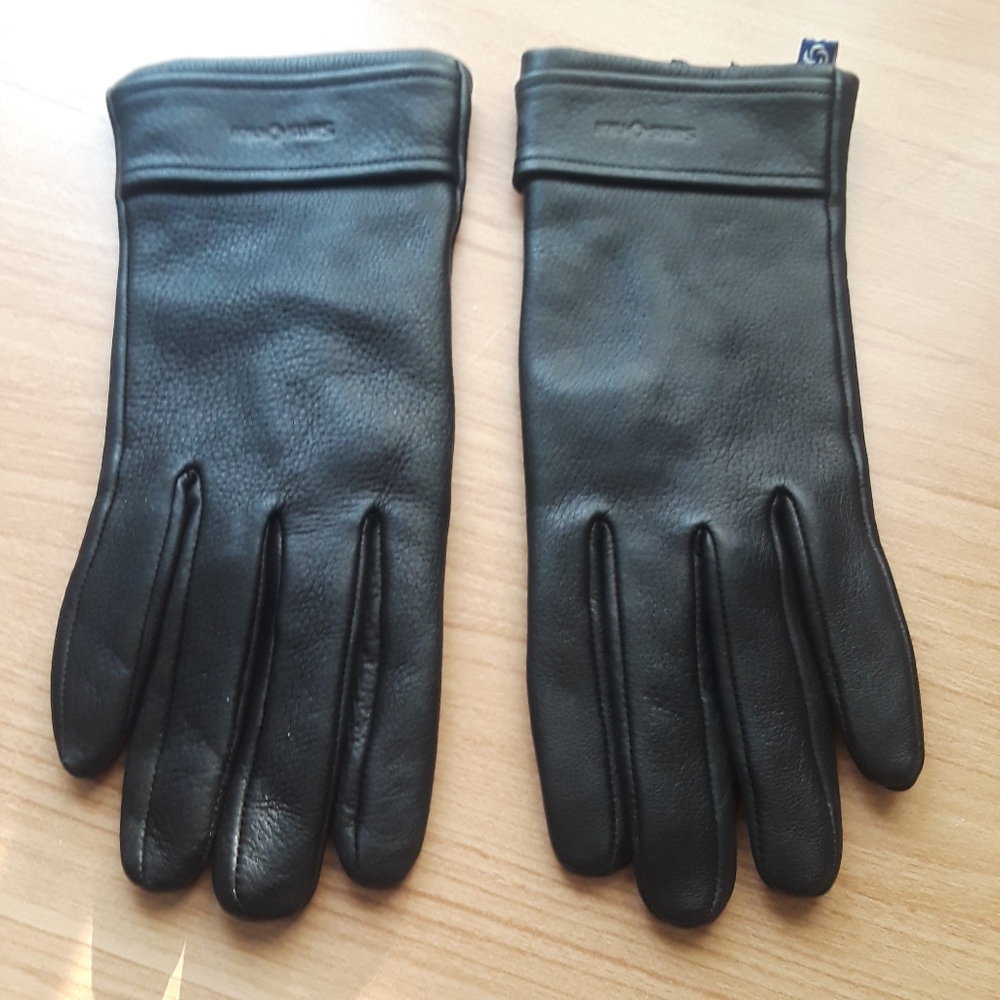 Samsonite leather gloves